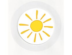 Sunshine - Car Tax Disc Permit Window Holder - Reusable