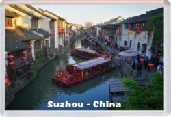 Suzhou - China - Jumbo Fridge Magnet Souvenir Gift Present 20C1