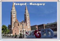 Szeged - Hungary - Jumbo Fridge Magnet Souvenir Gift Present 20H2