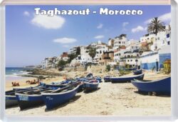 Taghazout - Morocco - Africa - Jumbo Fridge Magnet Souvenir Gift 20M1