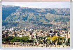The Andes - Bolivia - Jumbo Fridge Magnet Souvenir Gift Present 16B1
