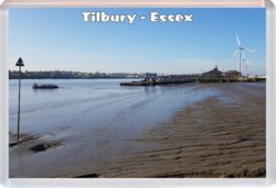 Tilbury - Essex - Jumbo Fridge Magnet Souvenir Gift Present 20E1