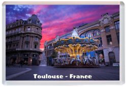Toulouse - France - Jumbo Fridge Magnet Souvenir Gift Present 20F5