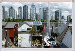 Vancouver - Canada - Jumbo Fridge Magnet Souvenir Gift Present 16C1
