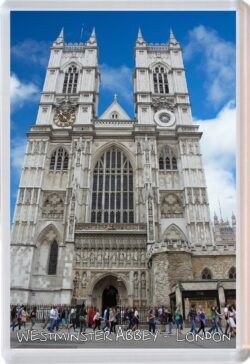 Westminster Abbey - London - Jumbo Fridge Magnet Souvenir Gift Present 16E2