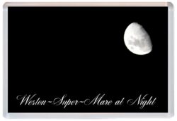 Weston-Super-Mare at Night - Jumbo Fridge Magnet Souvenir Gift Present
