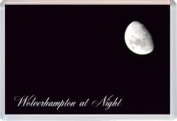 Wolverhampton at Night - Jumbo Fridge Magnet Souvenir Gift Present