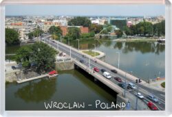Wroclaw - Poland - Jumbo Fridge Magnet Souvenir Gift Present 16P3