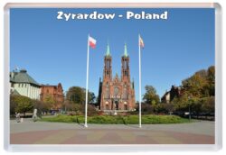 Zyrardow - Poland - Jumbo Fridge Magnet Souvenir Gift Present 20P1