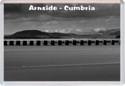 Arnside - Cumbria - Jumbo Fridge Magnet Souvenir Gift Present 20J1