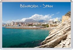 Benidorm - Spain - Jumbo Fridge Magnet Souvenir Gift Present R3