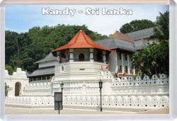 Kandy - Sri Lanka - Jumbo Fridge Magnet Souvenir Gift Present 20J2