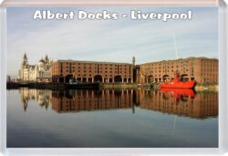 Albert Docks - Liverpool - Merseyside - Jumbo Fridge Magnet Souvenir Gift Present 20J1