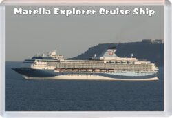 Marella Explorer - Cruise Ship - Weymouth - Jumbo Fridge Magnet Souvenir Gift Present