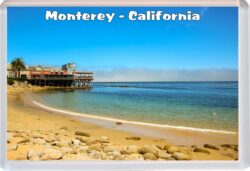 Monterey - California - USA - Jumbo Fridge Magnet Souvenir Gift Present 20J2
