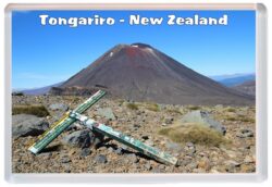 Tongariro - New Zealand - Jumbo Fridge Magnet Souvenir Gift Present 20NZ2