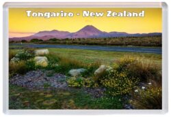 Tongariro - New Zealand - Jumbo Fridge Magnet Souvenir Gift Present 20NZ4