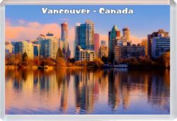 Vancouver - British Columbia - Canada - Jumbo Fridge Magnet Souvenir Gift Present 20J7
