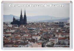 Clermont-Ferrand - France - Jumbo Fridge Magnet Souvenir Gift Present 20A2
