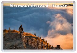 Clermont-Ferrand - France - Jumbo Fridge Magnet Souvenir Gift Present 20A3