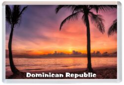 Dominican Republic - Caribbean - Jumbo Fridge Magnet Souvenir Gift Present 20A4
