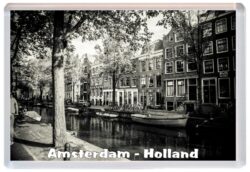 Amsterdam - Holland - Jumbo Fridge Magnet Souvenir Gift Present Bridges 20A12