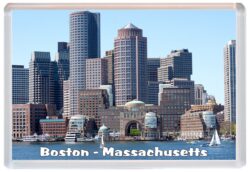 Boston - Massachusetts - USA - Jumbo Fridge Magnet Souvenir Gift Present 20A7