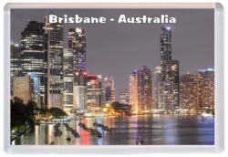 Brisbane - Australia - Jumbo Fridge Magnet Souvenir Gift Present 20A5