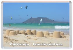 Corralejo - Fuerteventura - Spain - Jumbo Fridge Magnet Souvenir Gift Present 20A3