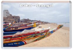 Dakar - Senegal - Africa - Jumbo Fridge Magnet Souvenir Gift Present 20A2