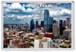 Dallas - Texas - USA - Jumbo Fridge Magnet Souvenir Gift Present 20A2