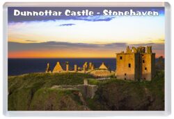 Dunnottar Castle - Stonehaven - Scotland - Jumbo Fridge Magnet Souvenir Gift Present 20A1