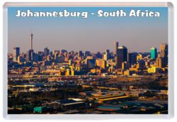 Johannesburg - South Africa - Jumbo Fridge Magnet Souvenir Gift Present 20A3