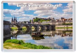 Loire Valley - France - Jumbo Fridge Magnet Souvenir Gift Present 20A2