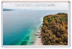 Lombok - Indonesia - Jumbo Fridge Magnet Souvenir Gift Present 20I1