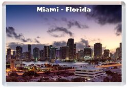 Miami - Florida - USA - Jumbo Fridge Magnet Souvenir Gift Present 20A5