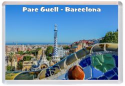 Parc Guell - Barcelona - Spain - Jumbo Fridge Magnet Souvenir Gift Present 20A3
