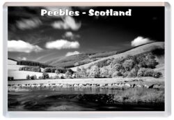 Peebles - Scotland - Jumbo Fridge Magnet Souvenir Gift Present 20A1