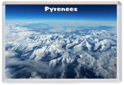 Pyrenees Mountains - Jumbo Fridge Magnet Souvenir Gift Present 20A2