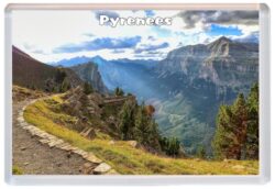 Pyrenees Mountains - Jumbo Fridge Magnet Souvenir Gift Present 20A4