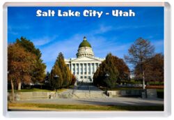 Salt Lake City - Utah - USA - Jumbo Fridge Magnet Souvenir Gift Present 20A2