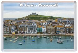 St Ives - Cornwall - Jumbo Fridge Magnet Souvenir Gift Present 20A5