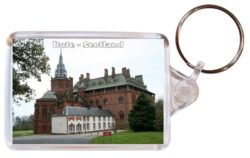 Bute - Scotland - Double Sided Large Keyring Key Fob Chain Ring Gift Present Souvenir 20S1