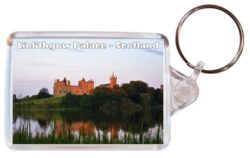 Linlithgow Palace - Scotland - Double Sided Large Keyring Key Fob Chain Ring Gift Present Souvenir 20S1