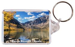 Sierra Nevada - Spain - Double Sided Large Keyring Key Fob Chain Ring Gift Present Souvenir 20S1