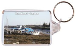 Benfleet - Essex - Double Sided Large Keyring Key Fob Chain Ring Gift Present Souvenir 20E2