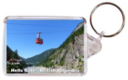 Hells Gate - British Columbia - Canada - Double Sided Large Keyring Key Fob Chain Ring Gift Present Souvenir 20C1