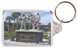 Kennedy Space Centre - Florida - USA - Double Sided Large Keyring Key Fob Chain Ring Gift Present Souvenir 20US1