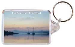 Loch Ness - Scotland - Double Sided Large Keyring Key Fob Chain Ring Gift Present Souvenir 20S2