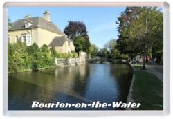 Bourton-on-the-Water - Cotswolds - Gloucestershire - Jumbo Fridge Magnet Souvenir Gift Present 20E2